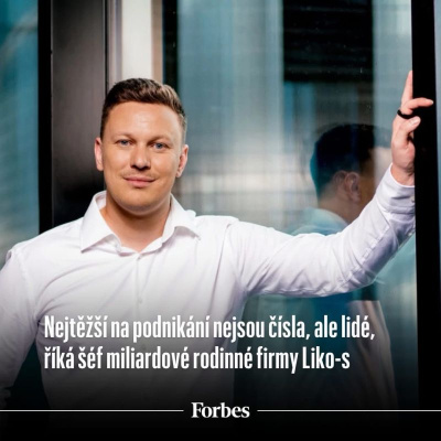  Jan Musil a Forbes-nak adott interjúban: A vállalkozásban nem a számok a legnehezebbek, hanem az emberek